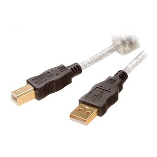 USB 2.0 Kabel, Stecker A auf Stecker B, 3,0m von vivanco