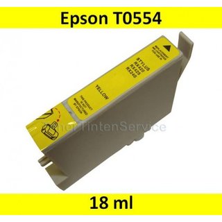 Tintenpatrone Epson T0554 - gelb (kompatibel)